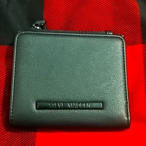 Steve Madden French wallet All black